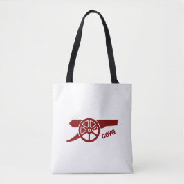 Kom op jullie Gunners COYG Tote Bag