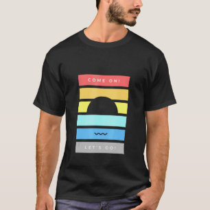 Kom op, laat de regenboog zich verkleurd voelen t-shirt