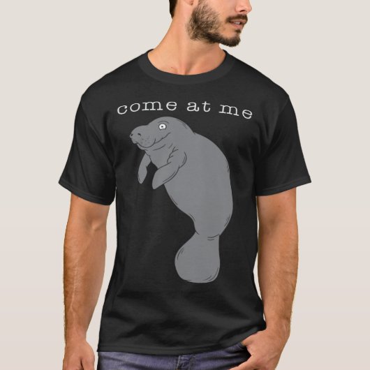 Kom op me Zee Koe Cute T-shirt (Voorkant)
