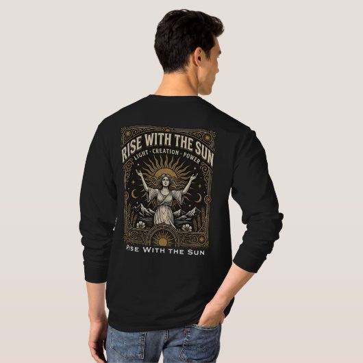 Kom Op met de Zon T-shirt (Achterkant volledig)