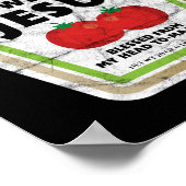 Kom op met Jezus God Faith. Poster (Hoek)