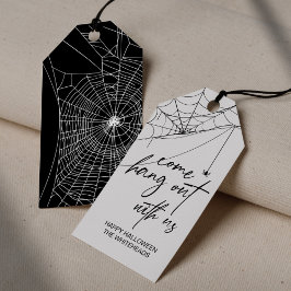 Kom op met ons Halloween party Cadeaulabel