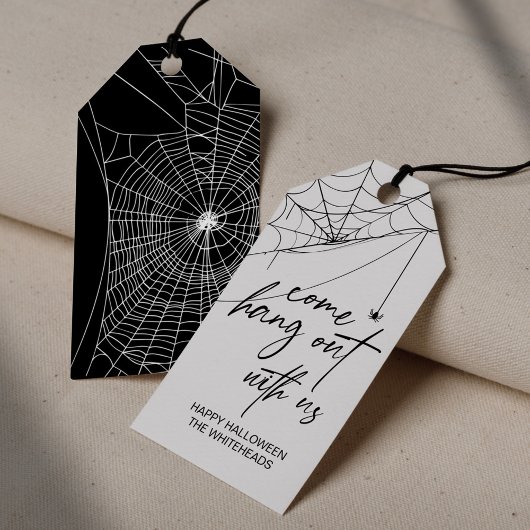 Kom op met ons Halloween party Cadeaulabel