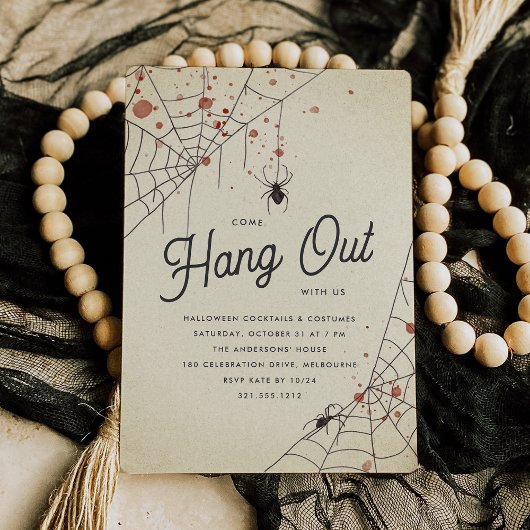 Kom op met ons Halloween party Kaart