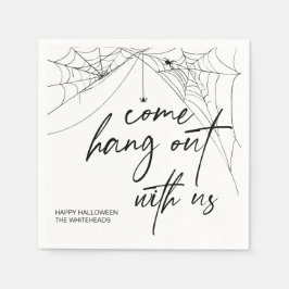 Kom op met ons Halloween Party Napkins Servet