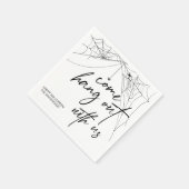 Kom op met ons Halloween Party Napkins Servet (Hoek)
