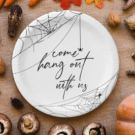 Kom op met ons Halloween party Papieren Bordje