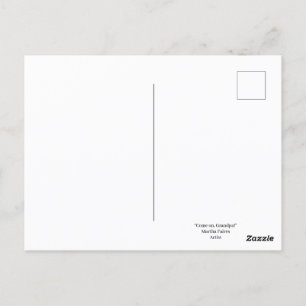 "Kom op, opa!" Briefkaart