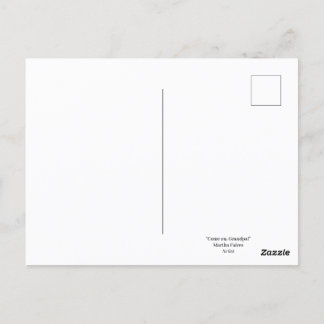 "Kom op, opa!" Briefkaart