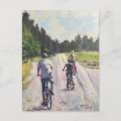 "Kom op, opa!" Briefkaart (Voorkant)