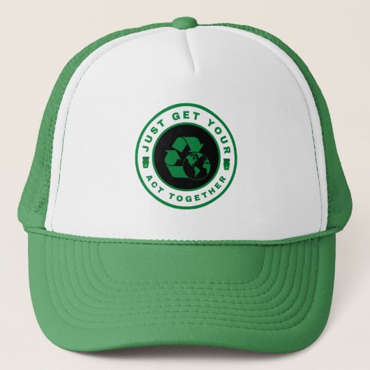 Kom op orde trucker pet (Voorkant)
