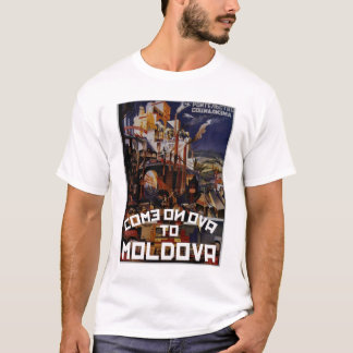 Kom op Ova naar Moldavië T-shirt