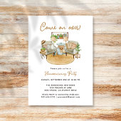 Kom op over gezellige Boho woonwarmen uitnodiging