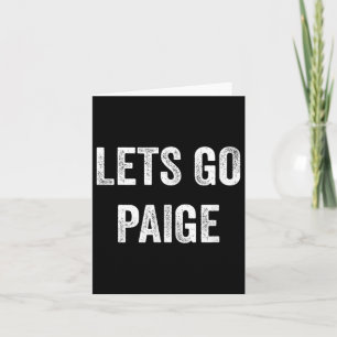 Kom op Paige, Steun Paige Ouders, Broer of Zus, Fa Kaart