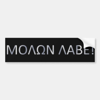 Kom op, pak ze. bumpersticker