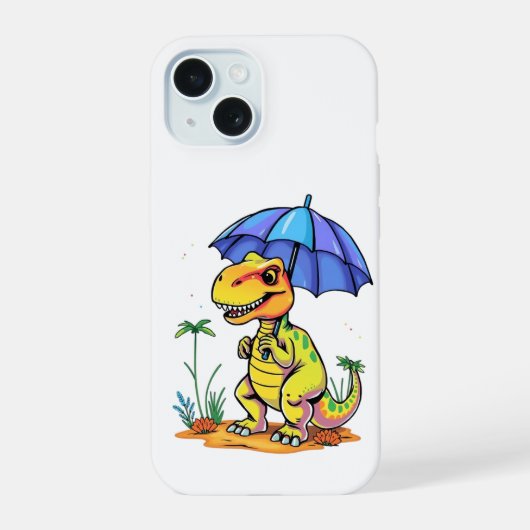Kom op Regen iPhone 15 Case (Achterkant)