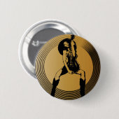 Kom op! ronde button 5,7 cm (Voorkant /achterkant)