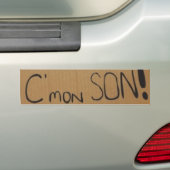 Kom op, SON. sticker (Op auto)