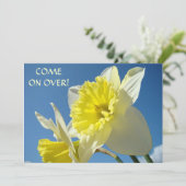 Kom op! Uitnodigingskaarten Paaskaarten Feestdagen Kaart (Staand voorkant)