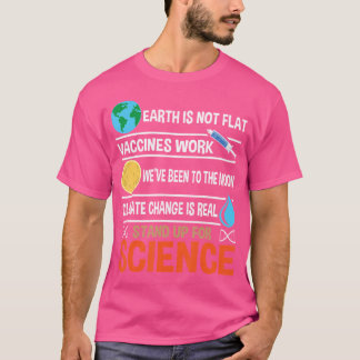 Kom op voor de wetenschap - Space Galaxy Astronomy T-shirt