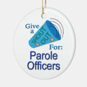 Kom op voor ex-officieren keramisch ornament (Links)