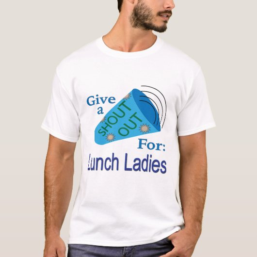 Kom op voor Lunch Dames T-shirt (Voorkant)