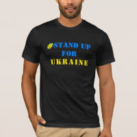 Kom op voor Oekraïne T-shirt Steun Vrijheid