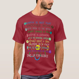 Kom op voor Science Cool Pro Science Graphic T-shirt