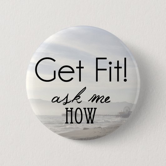 Kom op! vraag me hoe ronde button 5,7 cm (Voorkant)