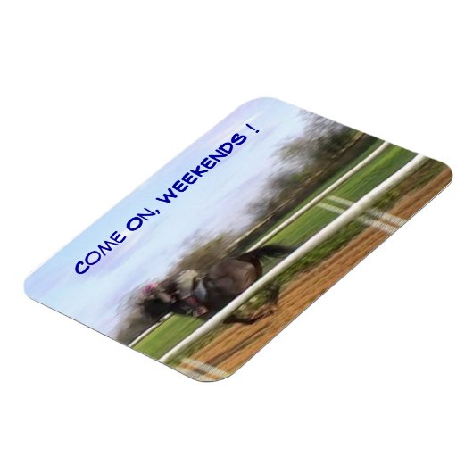 Kom op, Weekends. Magnet Magneet (Linkerzijde)