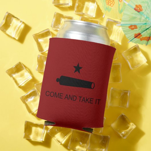 Kom & Pak het! Texas State slagvlag Blikjeskoeler (Insitu Zomer)
