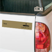 Kom & Pak het! Texas State slagvlag Bumpersticker (Op Truck)