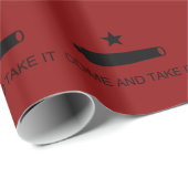 Kom & Pak het! Texas State slagvlag Cadeaupapier (Rol Hoek)