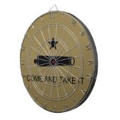 Kom & Pak het! Texas State slagvlag Dartbord (Voorkant Rechts)