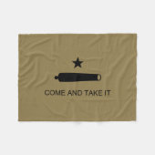 Kom & Pak het! Texas State slagvlag Fleece Deken (Voorkant (Horizontaal))