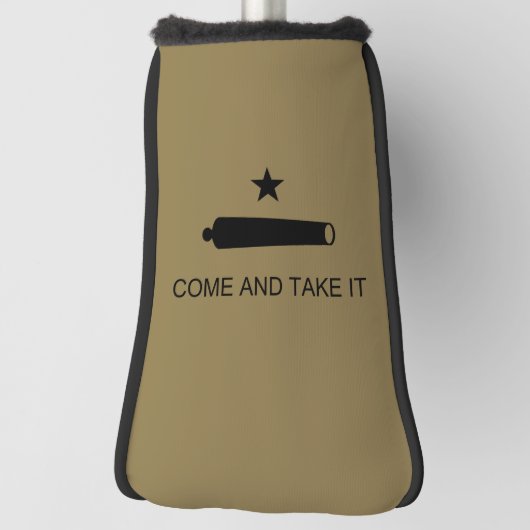 Kom & Pak het! Texas State slagvlag Golfheadcover (Draai 90)