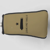 Kom & Pak het! Texas State slagvlag Golfheadcover (Voorkant)