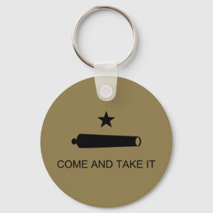 Kom & Pak het! Texas State slagvlag Sleutelhanger