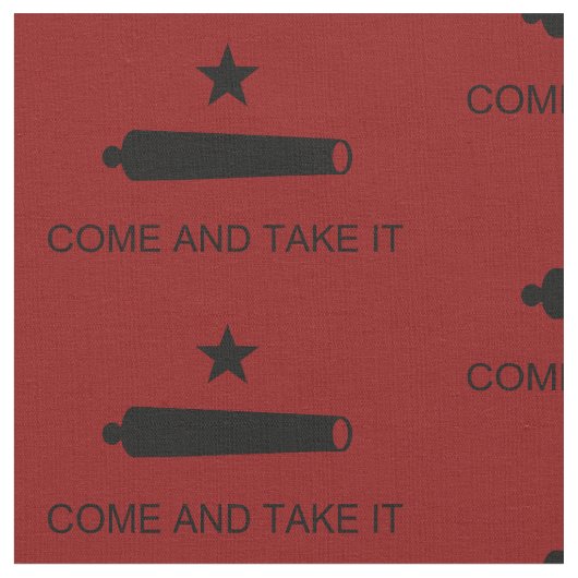 Kom & Pak het! Texas State slagvlag Stof (Close Up)