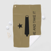 Kom & Pak 't! Texas State slagvlag Golfhanddoek (Insitu)