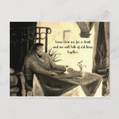 Kom, praten over vroeger tijd uitnodiging (Voorkant)