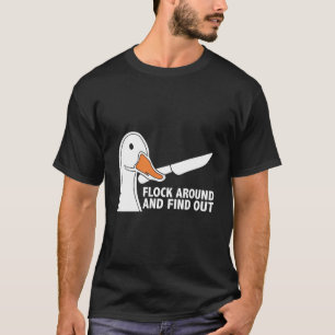 Kom rond en ontdek gans met messenganzen t-shirt