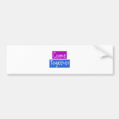 Kom samen bumpersticker (Voorkant)