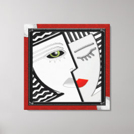 Kom samen canvas afdruk