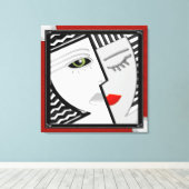 Kom samen canvas afdruk (Insitu (Houten vloer))