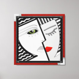 Kom samen canvas afdruk