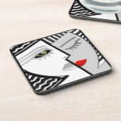 Kom samen drankjes onderzetter (Linkerzijde)