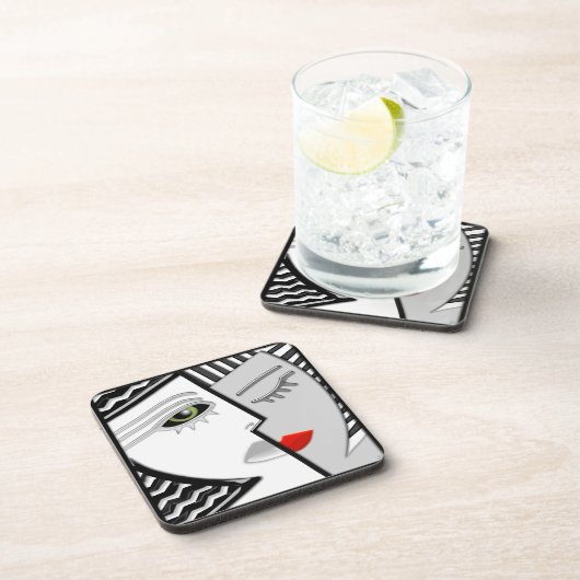 Kom samen drankjes onderzetter (Rechterzijde)