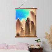 "Kom samen" Hout met een muurschildpad Hangend Wandkleed (Slaapkamer)