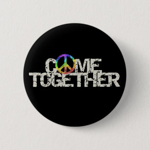 Kom samen Inspirerend Ronde Button 5,7 Cm